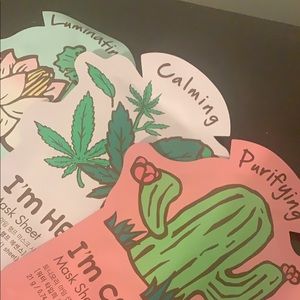 Tony Moly face masks